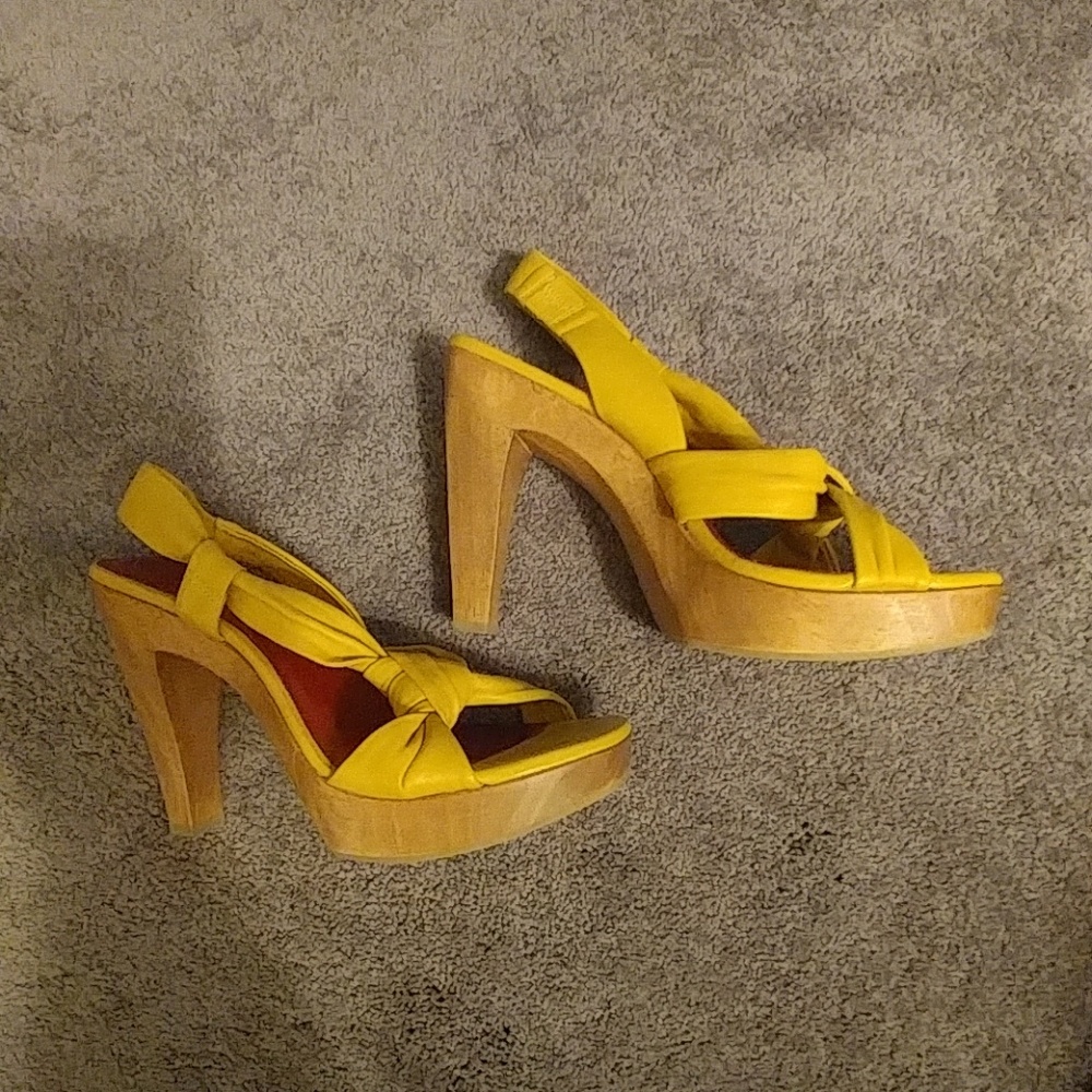 Diba Women's Leather Platform Sandals